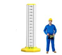 Règle de hauteur égale - Outil de mesure horizontale en d'aluminium, dispositif de positionnement de niveau | Outil à main à échelle graduée de maçon, équipement de Construction et d'atelier p