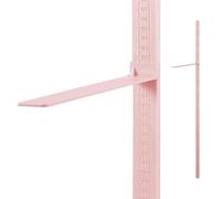 Règle de hauteur épissée - Règle de courbe de croissance amovible pour - Mesure de la taille des réutilisable pour la salle de bain, le salon et la crèche