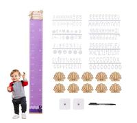Règle de hauteur pour, courbe de croissance pour - Règle de hauteur précise de dessin animé,Toise mignonne, mesure de croissance amusante pour chambre d'enfant, chambre à coucher, salon.
