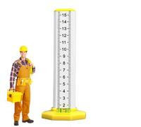 Règle de hauteur pour poser le sol - 17 x 7 x 6 cm | Règle de levage, bord droit parfait pour des mesures faciles, outil spécial de pose de carrelage, positionnement de niveau pour les hommes