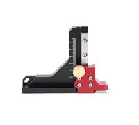 Règle de hauteur réglable pour scie à table avec double échelle 0 60 mm pour précision pour le travail du bois profondeur de coupe et contrôle de la mesure