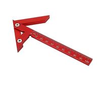 Règle de Jauge Centrale, Règle de Ligne en Alliage D'aluminium de 105 Mm, Outil de Traçage de Mesure pour le Travail du Bois