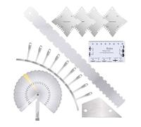 Règle de jauge d'action pour cordes de guitare - Outil de réparation pour ukulélé, banjos