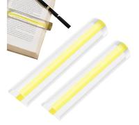 Règle de lecture, fournitures de papeterie, outils de rédaction, règle de grossissement 2x transparente pour le traitement des données, pour l'école, la salle de classe, la construction, les documents