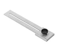 Règle de ligne coulissante, règle parallèle en acier au carbone, jauge de marqueur précis pour le marquage de l'industrie mécanique du bois (200/250/300mm en option)(200mm)