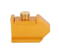 Règle de localisation à angle de 45° en alliage d’aluminium, jauge de marquage pour le travail du bois compatible avec les règles en acier, outil de traçage réglable à usinage de