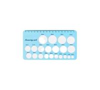 Règle de mamelon en silicone souple pour mesurer la taille de la bride pour allaiter pour déterminer la bride optimale et l'ajustement de l'outil de mesure en silicone