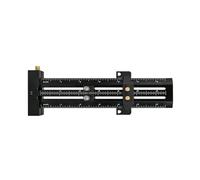 Règle de marquage métrique/pouce double ligne en aluminium Outil de mesure de traçage Jauge Règle à goupille en acier