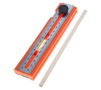 Règle de marquage pour le travail du bois, outil de positionnement de bulles horizontal, réglable avec mesure de meubles, angle