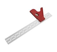 Règle de marquage pour le travail du bois - Règle de positionnement des travailleurs du bois - Règle de menuisier réglable de haute précision pour