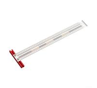 Règle de Marquage T-Type 200mm Précision Cheveu Règle de Marquage(400mm)
