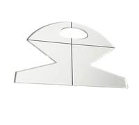 Règle de matelassage en acrylique - 12,7 cm, 25,4 cm, 40,6 cm - Modèle confortable pour matelassage, couture, travaux manuels