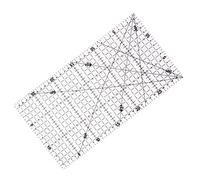 Règle de matelassage en acrylique antidérapante Règle de couture Règle de patchwork Règle métrique Règle de découpe laser pour fournitures de matelassage Patchwork Square Quilting Accessoires