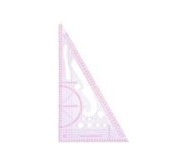 Règle de matelassage transparente antidérapante - Outil de mesure de précision multifonction pour couture, matelassage, projets d'artisanat | Idéal pour les tailleurs, les artistes et le bricolage