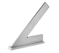 Règle de mécanicien à 45 degrés, 150 x 100 mm DIN 875/2, équerre à onglet de 45 degrés avec siège