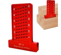 Règle de Menuiserie - Gabarit en T Horizontal et Vertical pour Tracé,Règle De Mesure Pour Métallurgie | pour Atelier de Menuiserie Métallerie Construction Bricolage Dessin