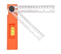 Règle De Menuiserie | Règle De Traçage,Guide Ajustable Avec Marquage Angulaire 15 90 Degrés Outil De Mesure Portable Jauge De Traceur Des Coupes Pour Les Menuisiers Et Passionnés En Simplifiant Les M