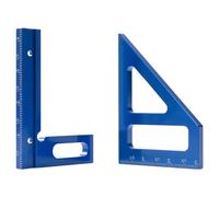 Règle de mesure 45/90 degrés pour tracer le métal du bois équerre rapporteur triangle équipement d'atelier