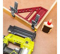 Règle De Mesure À Angles Multiples 3D,Carré De Haute Précision 22,5-90 Degrés | Outils de Menuiserie,Pour Mari, Père, Hommes, Charpentier, Ingénieur, Construction, Maison, Atelier Et