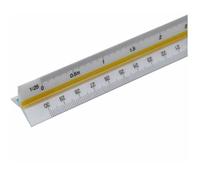 Règle de mesure à échelle métrique triangulaire 30cm pour ingénieur architecte