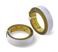 Règle de mesure avec marquages chinois anglais pour le travail du bois, acier au carbone antirouille avec dos pour usage multiple (5 mètres)