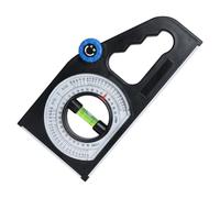 Règle de mesure d'angle avec hauteur de 140° pour mesure de précision d'inclinaison et de pente pour construction, menuiserie, maçonnerie, projets de bricolage, bleu, 249 x 125 x 19 mm