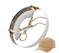 Règle de mesure de couvre-chefs - Mesureur de du chapeau, outil de taille du chapeau intérieur | Supplies d'artisanat à tricot de courtepointe à la main, outil de mesure de la millinerie de ta