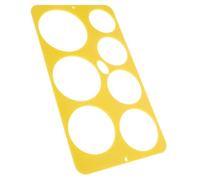 Règle de Mesure de Diamètre pour Outil Pratique de Classement Mesure de Fruits Évaluation Rapide Couleurs Aléatoires Couleur Aléatoire