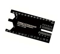 Règle de mesure de la hauteur des cordes de guitare - Règle d'action pour luthier - Facile à utiliser