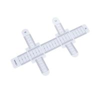 Règle de mesure de la largeur fine et flexible pour une mesure facile | Évaluations de la scoliose pour la clinique hospitalière ou la santé personnelle