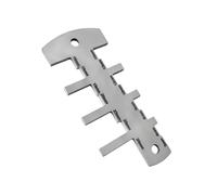 Règle de mesure de la profondeur de la scie à table en aluminium - Double échelle de marquage pour le travail du bois précis - Règle de profondeur