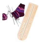 Règle De Mesure De La Taille Du Crochet, Règles De Jauge De Tricot En Bois, Bloqueurs De Chaussettes En Bois, Règle De Dimensionnement De Chaussettes, Bloqueur De Chaussettes En Bois Pour Le Tricot
