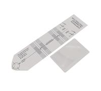 Règle de mesure de précision en acrylique - Calibrage - Jauge de distance d'alignement - Rapporteur - Outil de réglage de cartouche