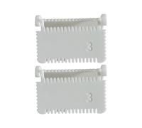 Règle de mesure de Quilting à charnière réglable, 2 pièces, modèles de couture en plastique, Guide de couture des bords pour la couture du tissu, règle de couture