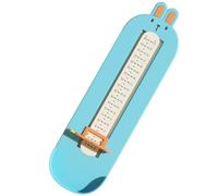 Règle de Mesure des Pieds pour Garçon et Filles et Nourrissons Bleue | Abs Plastique, Usage Maison ou Boutique, Aide à Choisir la Pointure, Forme Lapin Mignonne