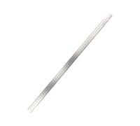 Règle de mesure droite en acier 2Cr13 - 15/20/30/50/100 cm - Pour architectes, constructeurs et artistes - Outil de mesure de dessin
