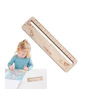 Règle de mesure du bois, règle de dessin de mesure - Règle d'échelle | Règles de en bois, règles d'école en bois, règle de lecture, outil de classe pour et étudiants