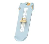 Règle de Mesure du Pied pour Chaussures Garçon Fille, Garçon Fille, Maison | Curseur Réglable, Échelle Claire, Design Animal Bleu Ciel, Tpr ABS, Usage Domestique