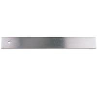 Règle de mesure en acier polie sans graduation norme d'usine 800x40x5 mm MIB WPL800