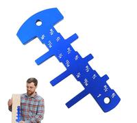 Règle de mesure horizontale de la hauteur de scie à table pour menuisier - Pour atelier, charpentier, bâtiment, meubles de bureau, marquage de construction, travail du bois