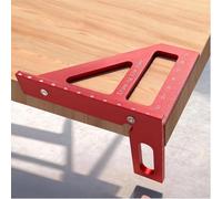 Règle de mesure multi-angles 3D - Carré de travail du bois avec pointe ultra-fine pour des lignes précises à 45/90 degrés et des dispositions d'onglet, construction en métal durable