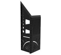 Règle de mesure multi-angles 3D | Outil de mesure d'angle d'onglet 45/90 degrés | 54,5 x 18,8 x 6,1 cm | Accessoires de travail du bois