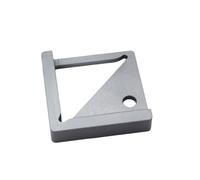 Règle de mesure multifonction en aluminium pour le travail du bois avec des angles de 45 et 90 degrés pour marquer des précisions