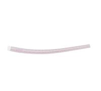 Règle de Mesure Multifonction Transparente, et Solide pour Vêtements, 60 Cm de Long, Calibrage intégré, Règle de Conception de Couture en Plastique pour la Coupe, Adaptée à la