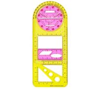 Règle De Mesure Multifonctionnelle En Plastique Transparent, Règles Professionnelles De Dessin De Croquis Pour Étudiants