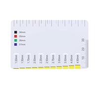 Règle de mesure pour guitare acoustique - Jauge de hauteur - Outil luthier pour guitare électrique classique basse