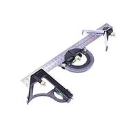 Règle de mesure réglable 3 en 1 300mm outils rapporteur d'angle carré à combinaison multiple,Outil précis