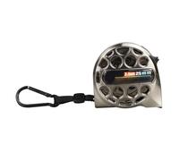 Règle de mesure rétractable professionnelle en acier inoxydable : mesure de précision, mesure de ruban creux | Mécanisme Easy-Lock Clear Metric Scale, anti-chute imperméable pour la collecte à la