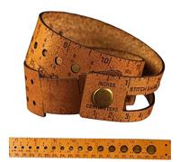 Règle de mesure - Ruban / ruban de tailleur, gabarit de mise en page d'outils avec poinçon, perçage pour constructeurs, charpentiers