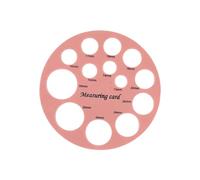 Règle De Mesure Silicone Multipus 2PCS / 1PC Pour Le Blindage Mammaire Et Les Avec Un Contrôle Mamelon D'allaitement La Taille